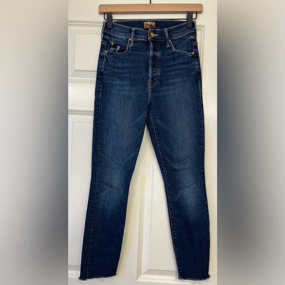 MOTHER The Stunner Ankle Fray in Teaming Up Size 25 - Picture 1 of 14